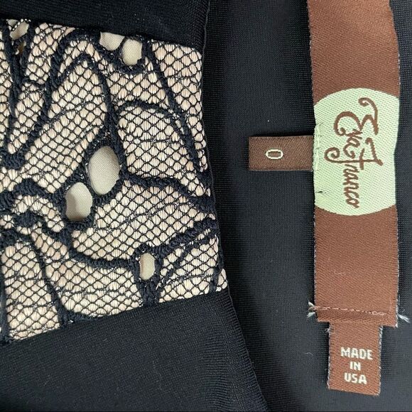 Anthropologie Eva Franco Strata Lace Flare Dress - Picture 8 of 10